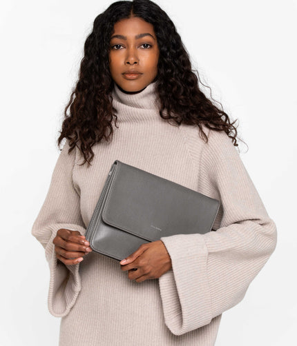 LYSA Vegan Crossbody Bag - Vintage | Color: Red- variant::garnet