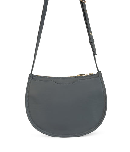 CHARLIE Vegan Crossbody Bag - Arbor | Color: Grey - variant::mushroom
