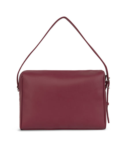 HAVANA Vegan Shoulder Bag - Arbor | Color: Red - variant::beetroot