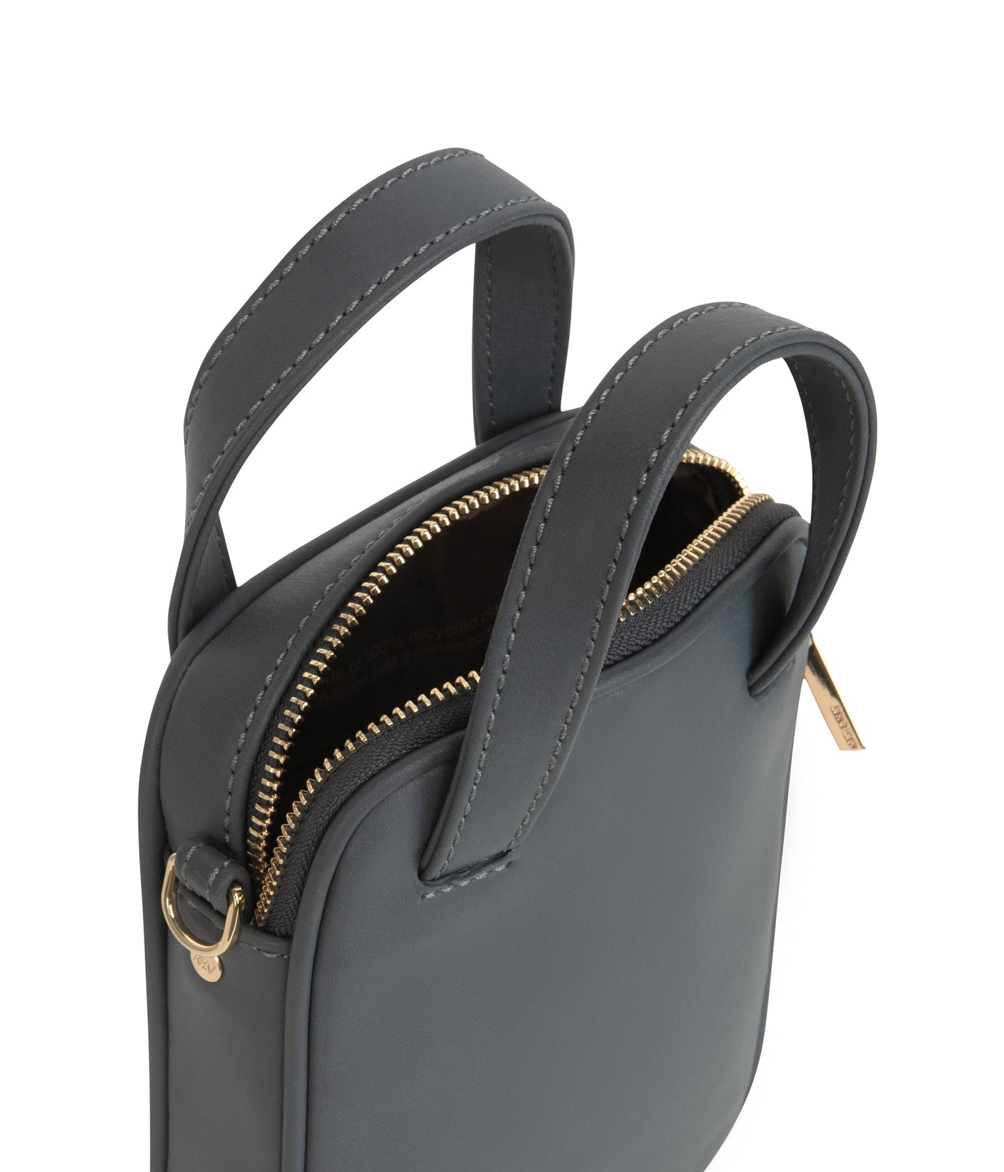 LEAP Vegan Crossbody Bag - Arbor | Color: Grey - variant::mushroom