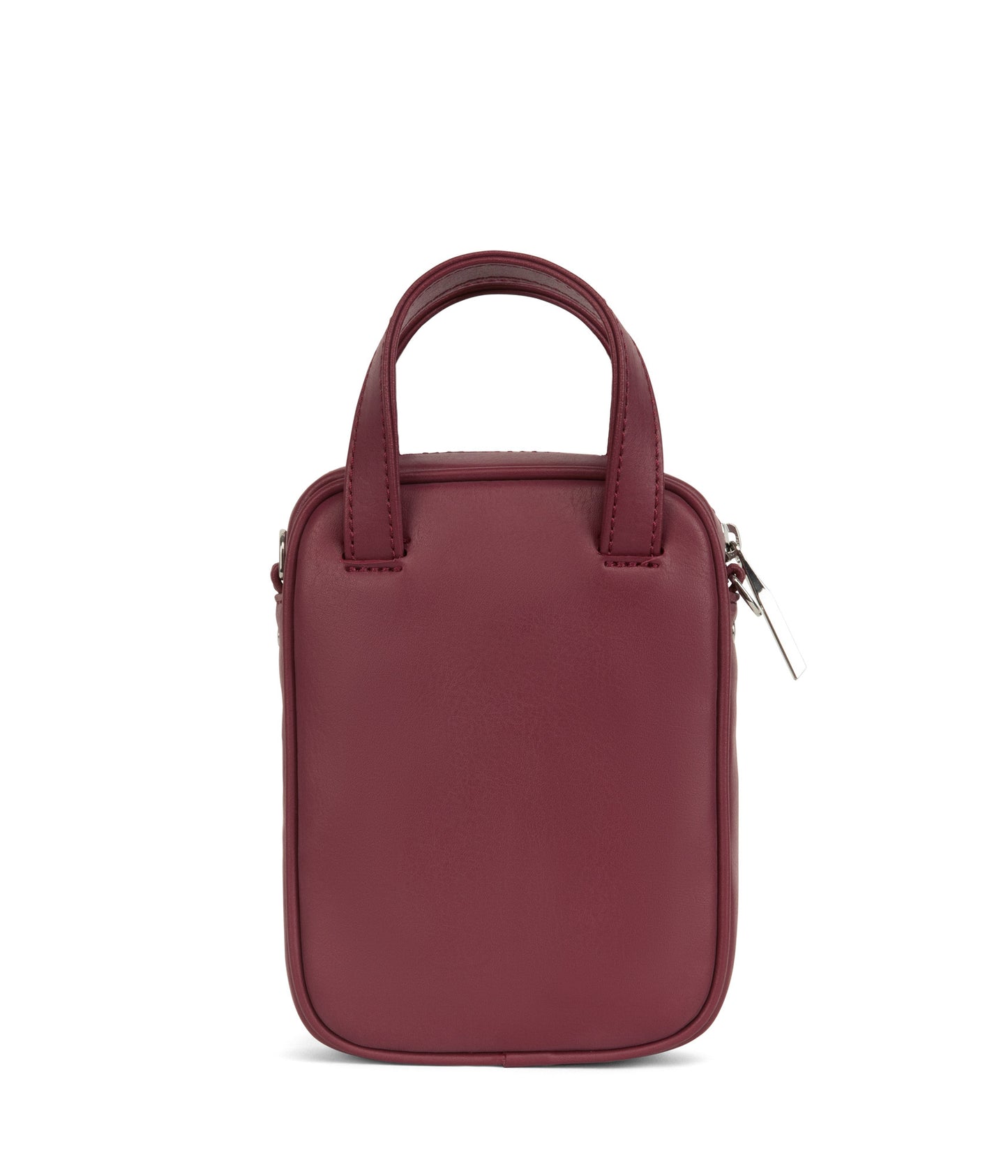 LEAP Vegan Crossbody Bag - Arbor | Color: Red - variant::beetroot