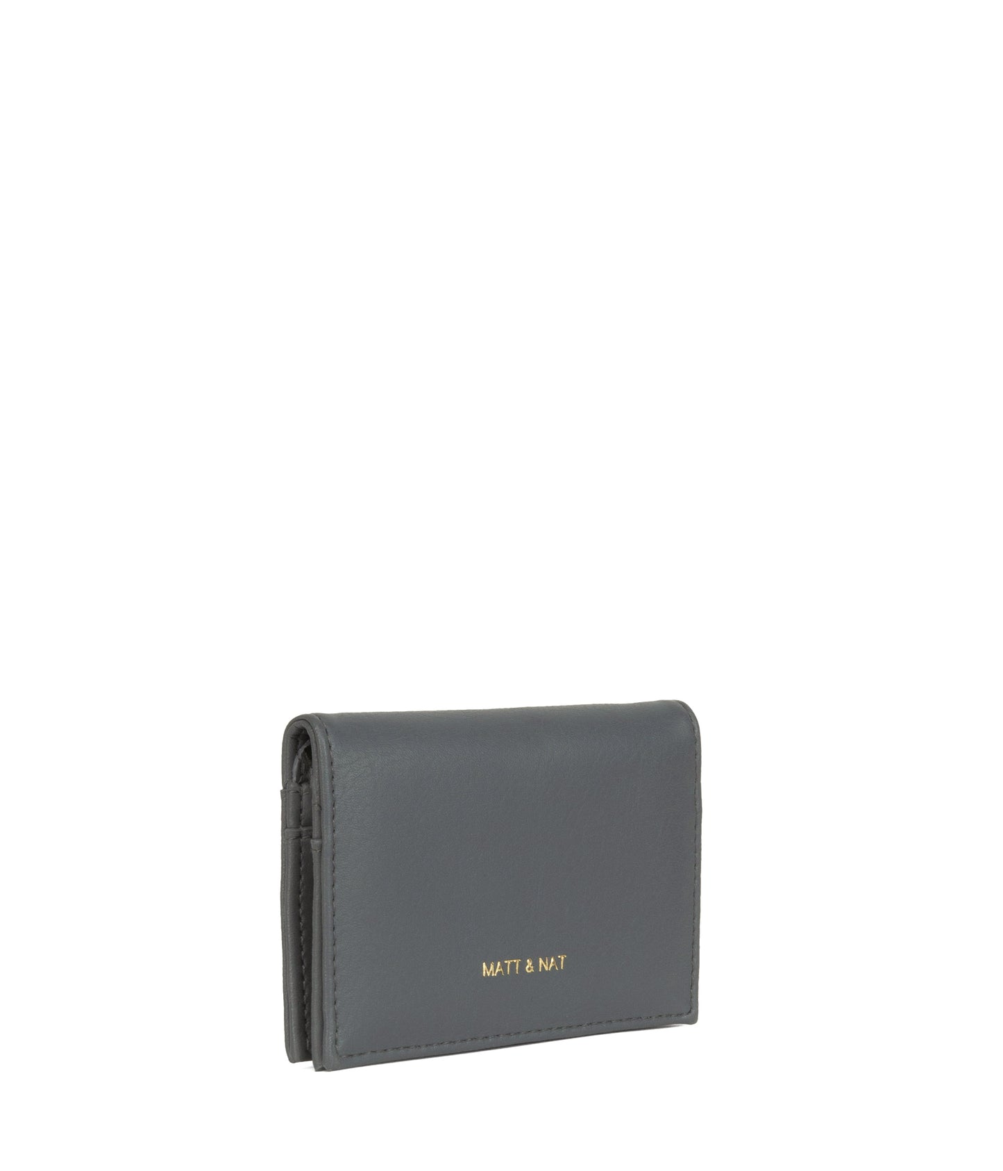 LIZ Vegan Folded Wallet - Arbor | Color: Grey - variant::mushroom