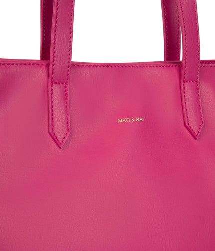 SCHLEPP Vegan Tote Bag - Arbor | Color: Pink - variant::dragonfruit