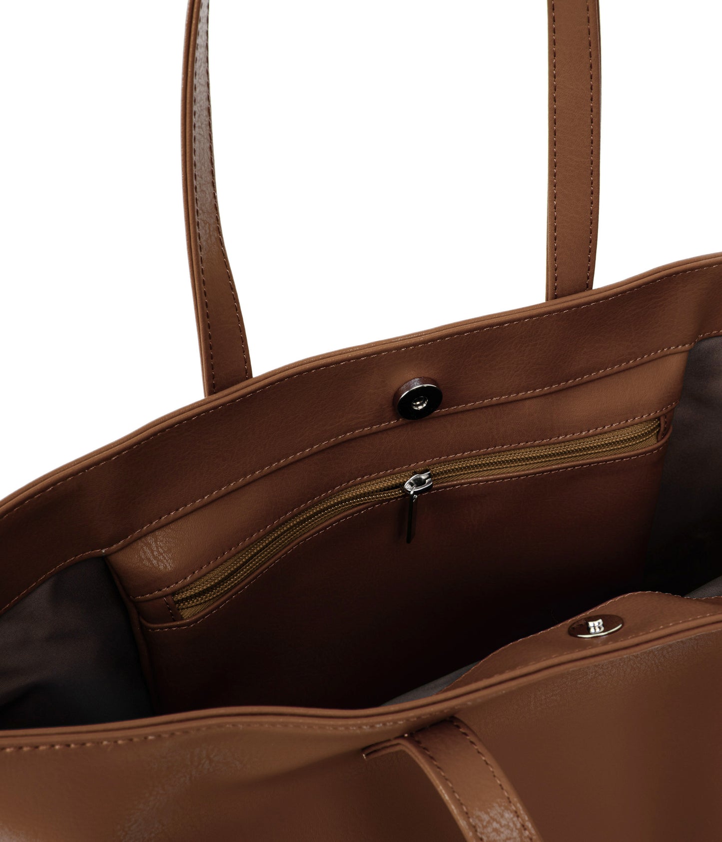 SCHLEPP Vegan Tote Bag - Arbor  | Color: Brown - variant::pecan