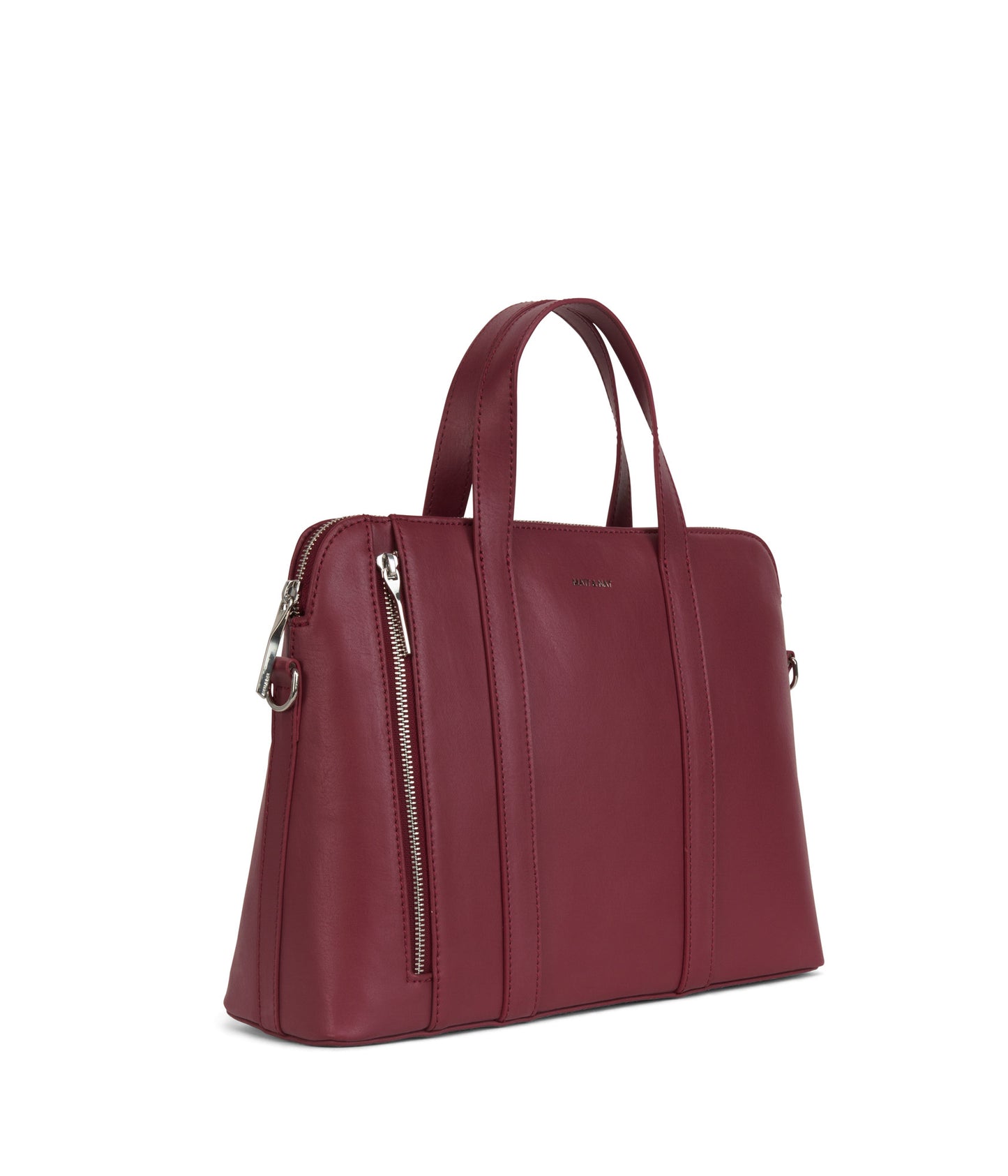 SONA Vegan Satchel - Arbor | Color: Red - variant::beetroot