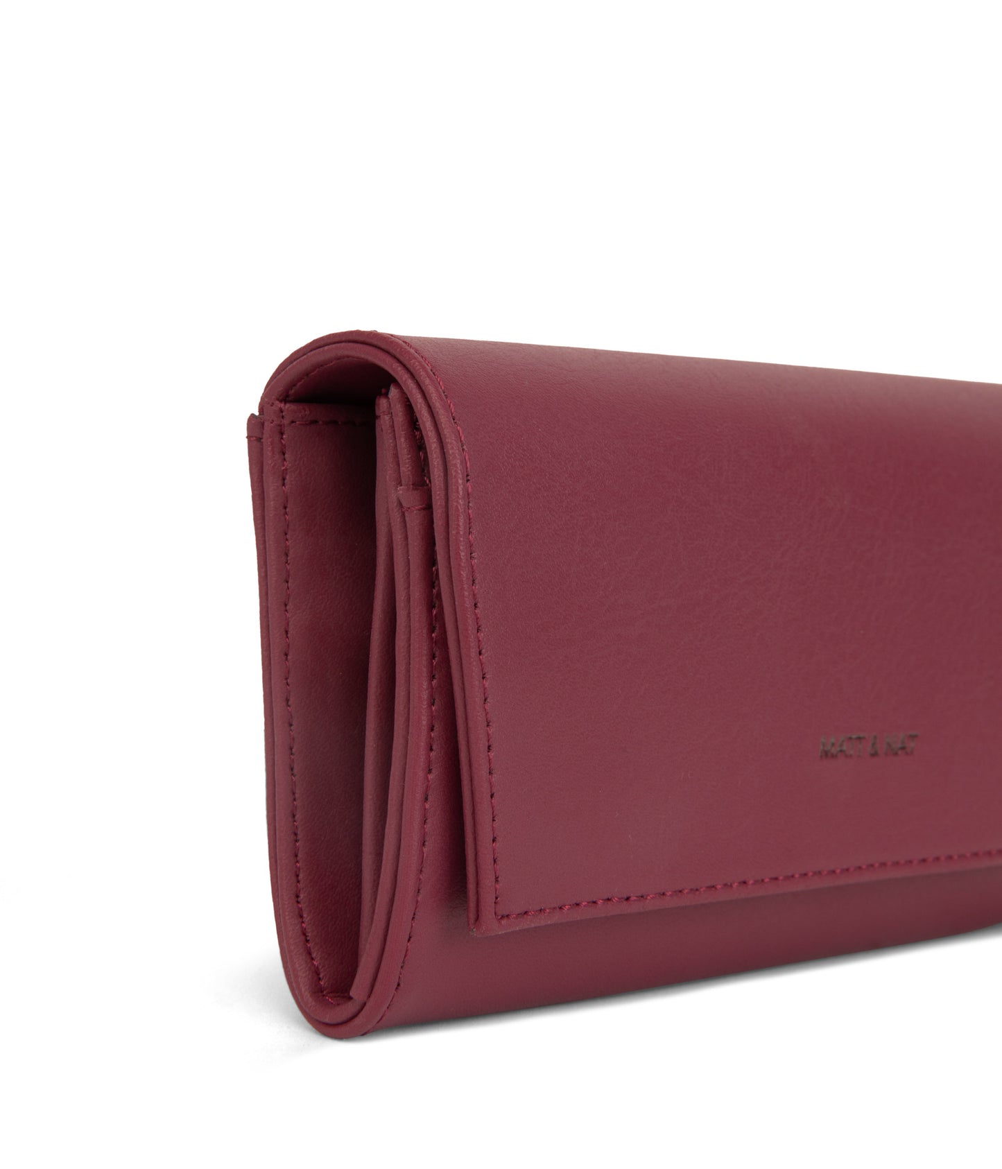 VERa Vegan Wallet - Arbor  | Color: Red - variant::beetroot