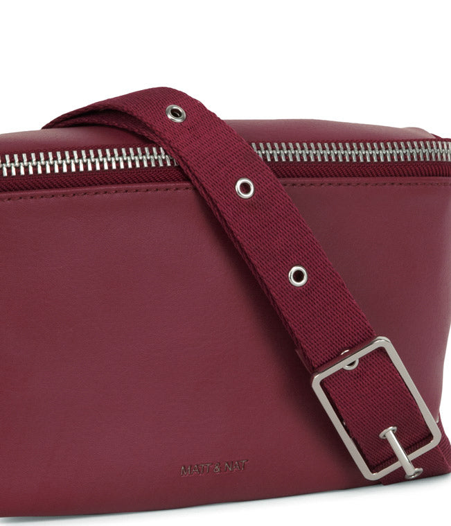 VIE Vegan Fanny Pack - Arbor  | Color: Red - variant::beetroot