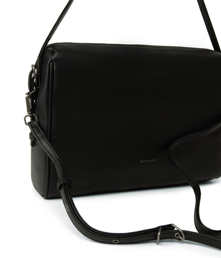 HAVANA Vegan Shoulder Bag - Arbor | Color: Black - variant::black