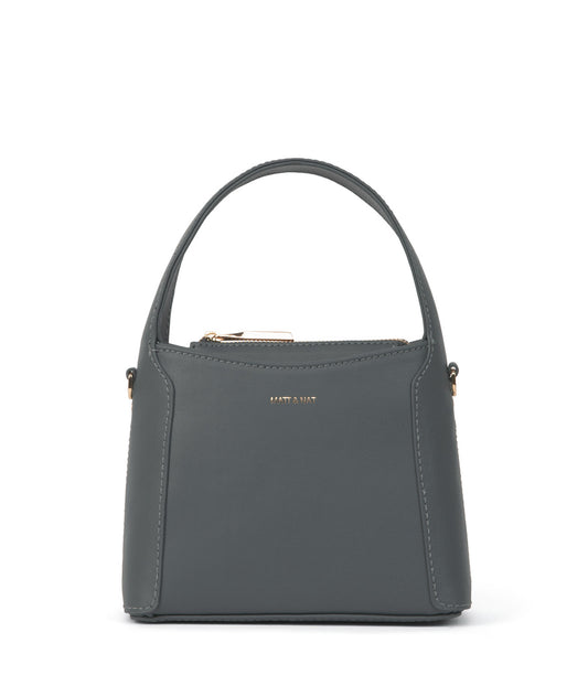 JADA SM Vegan Shoulder Bag - Arbor | Color: Grey - variant::mushroom