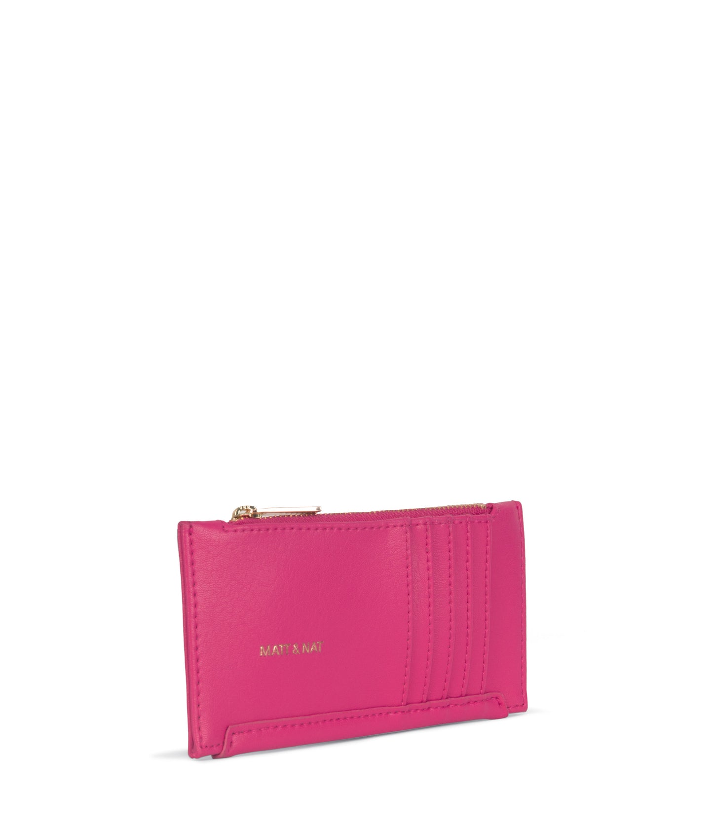 JESSE Slim Vegan Wallet - Arbor  | Color: Pink - variant::dragonfruit