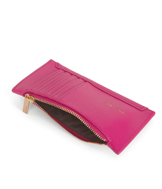 JESSE Slim Vegan Wallet - Arbor  | Color: Pink - variant::dragonfruit