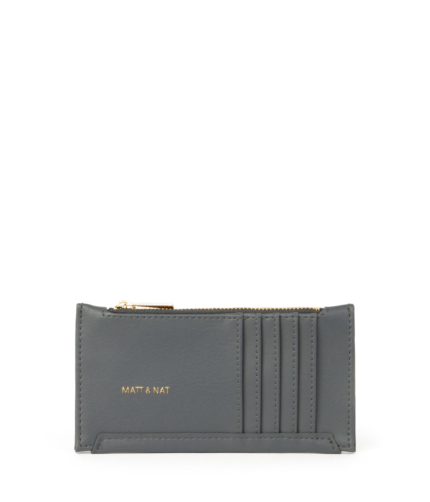 JESSE Slim Vegan Wallet - Arbor  | Color: Grey - variant::mushroom