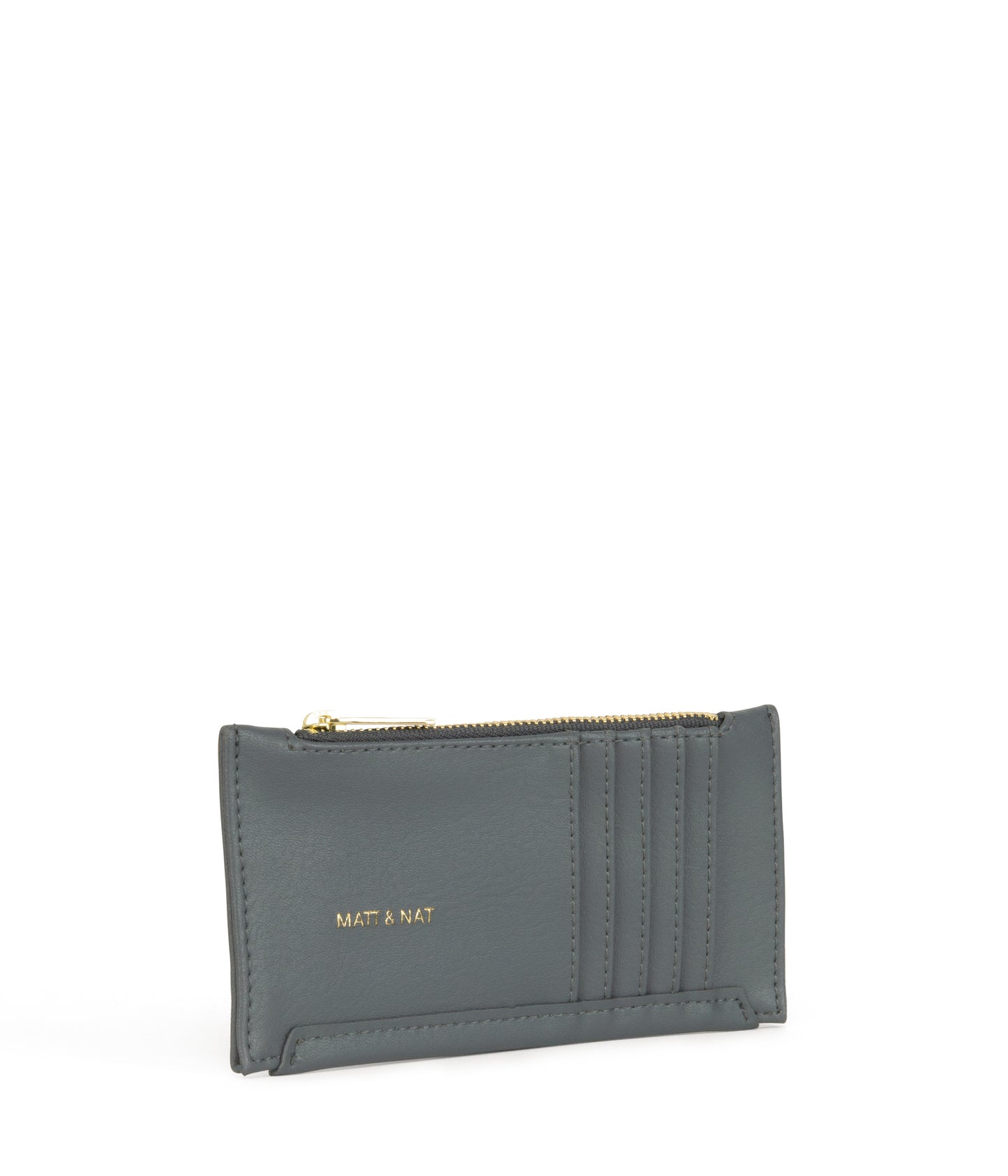 JESSE Slim Vegan Wallet - Arbor  | Color: Grey - variant::mushroom