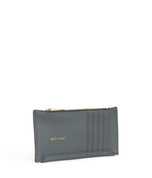 JESSE Slim Vegan Wallet - Arbor  | Color: Grey - variant::mushroom