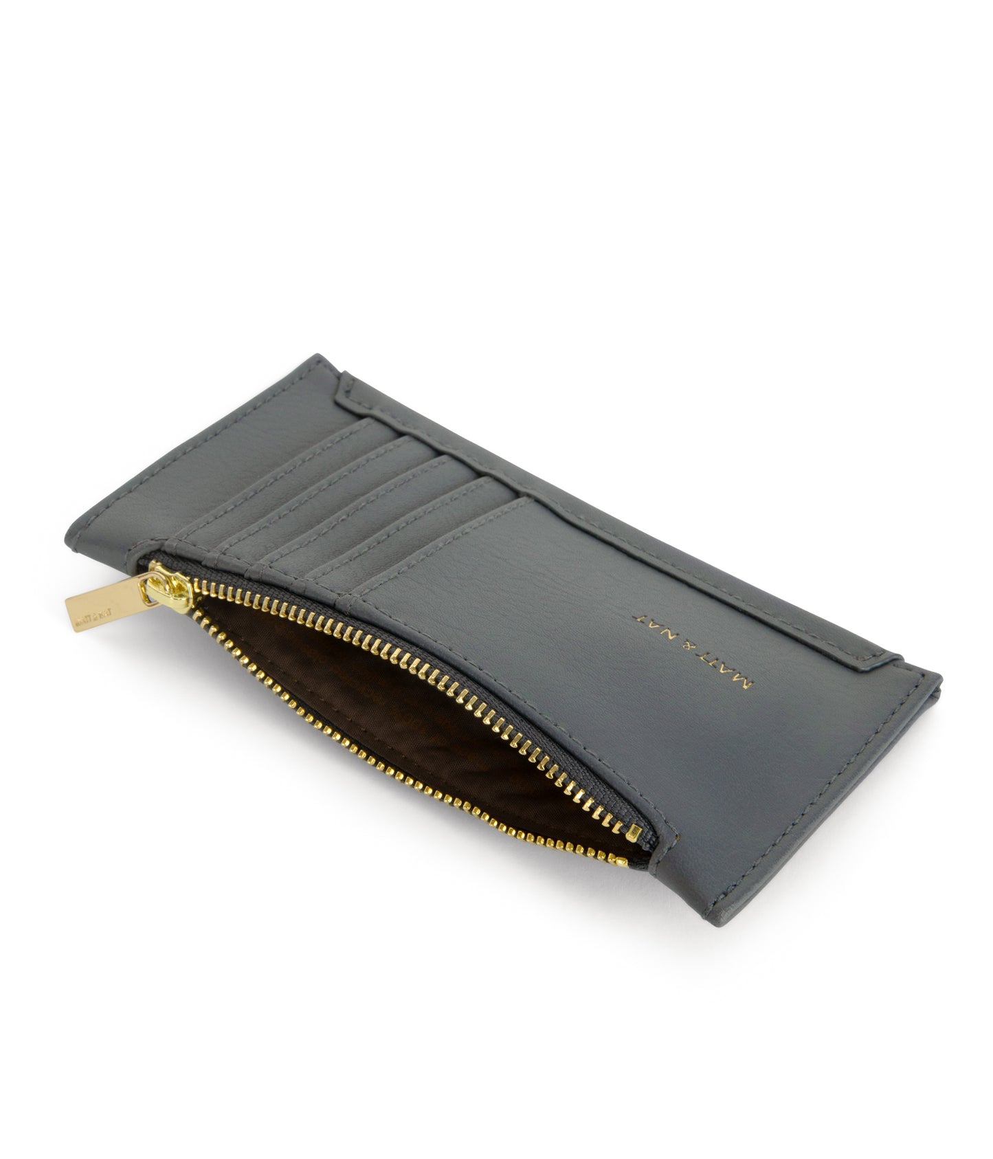 JESSE Slim Vegan Wallet - Arbor  | Color: Grey - variant::mushroom