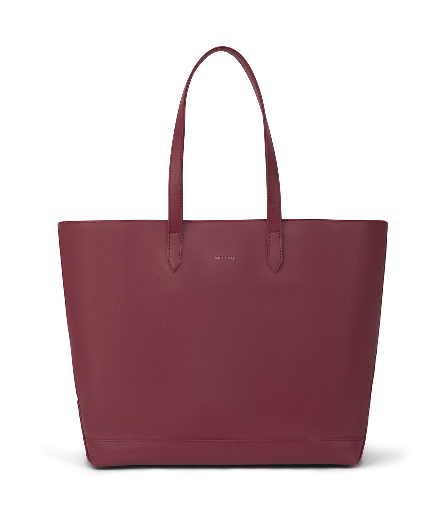 SCHLEPP Vegan Tote Bag - Arbor  | Color: Red - variant::beetroot