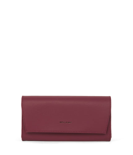 VERa Vegan Wallet - Arbor | Color: Red - variant::beetroot