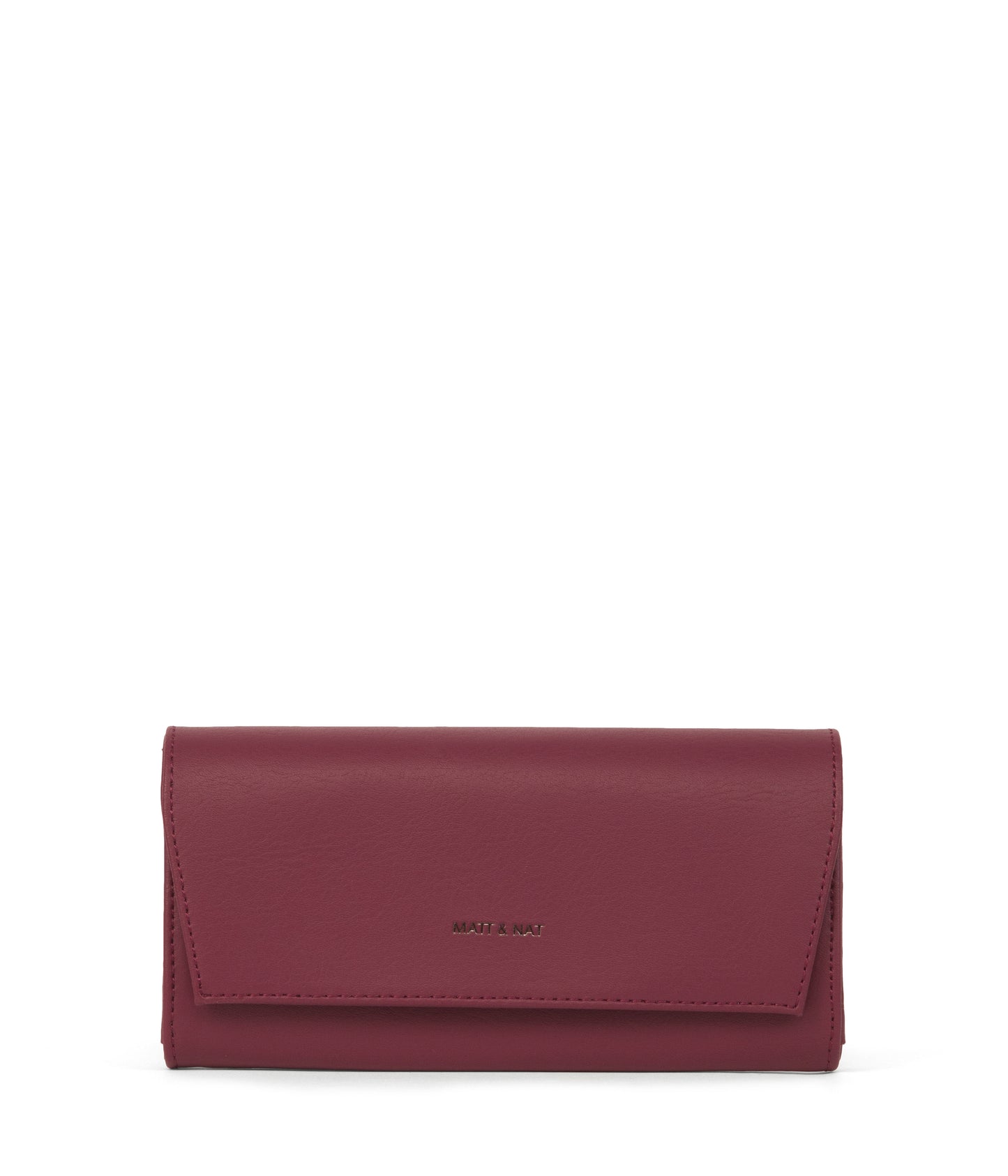 VERa Vegan Wallet - Arbor  | Color: Red - variant::beetroot