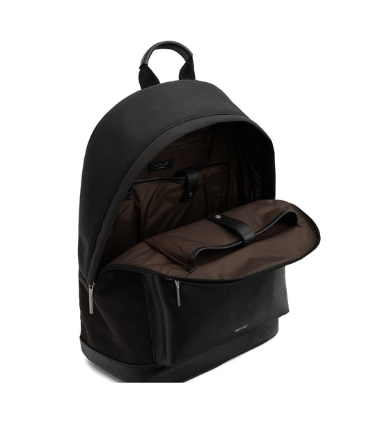 BALILG Large Vegan Backpack - Canvas | Color: Black - variant::black