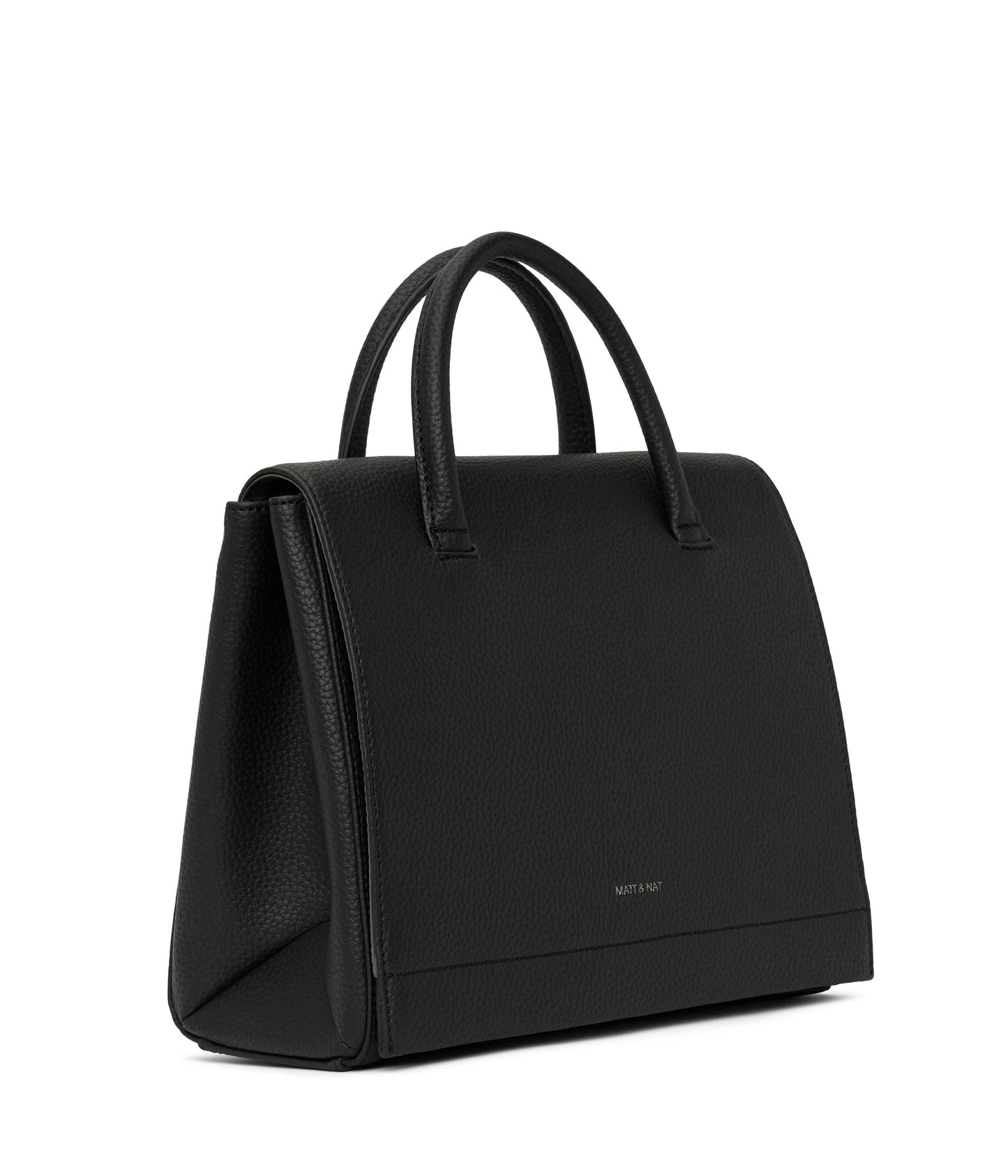 ADEL Vegan Satchel - Purity | Color: Black - variant::black