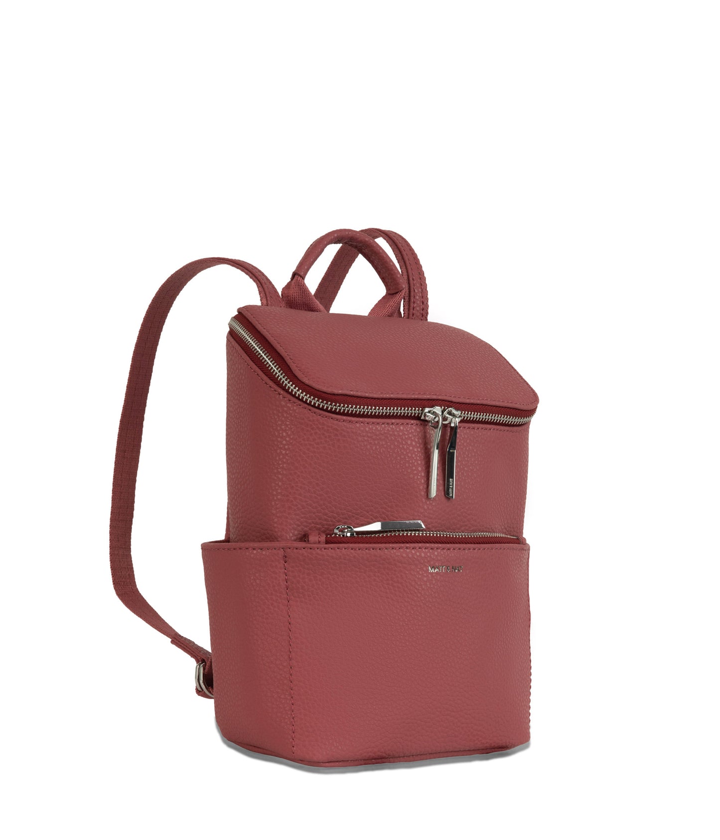 BRAVESM Small Vegan Backpack - Purity | Color: Red - variant::lychee