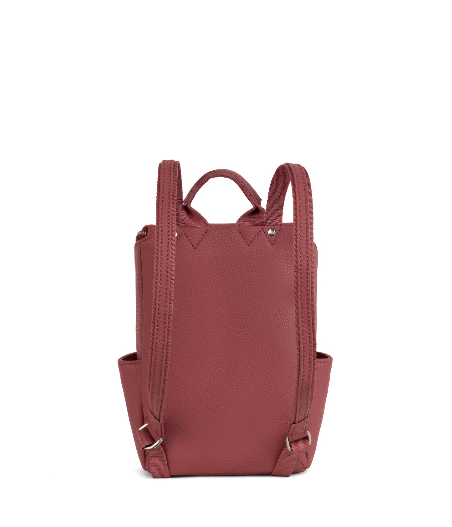 BRAVESM Small Vegan Backpack - Purity | Color: Red - variant::lychee