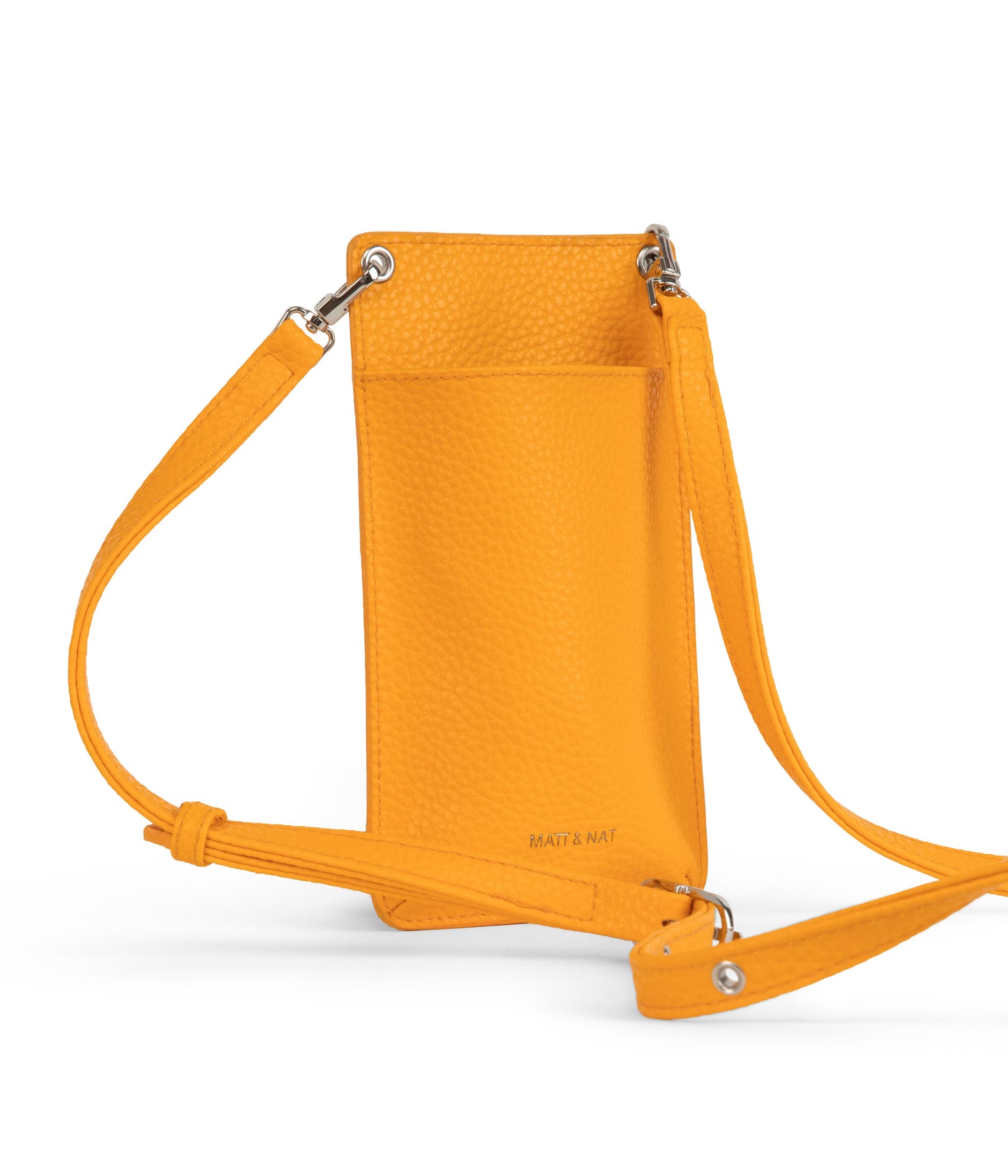 CUE Vegan Crossbody Phone Bag - Purity | Color: Orange - variant::arancia
