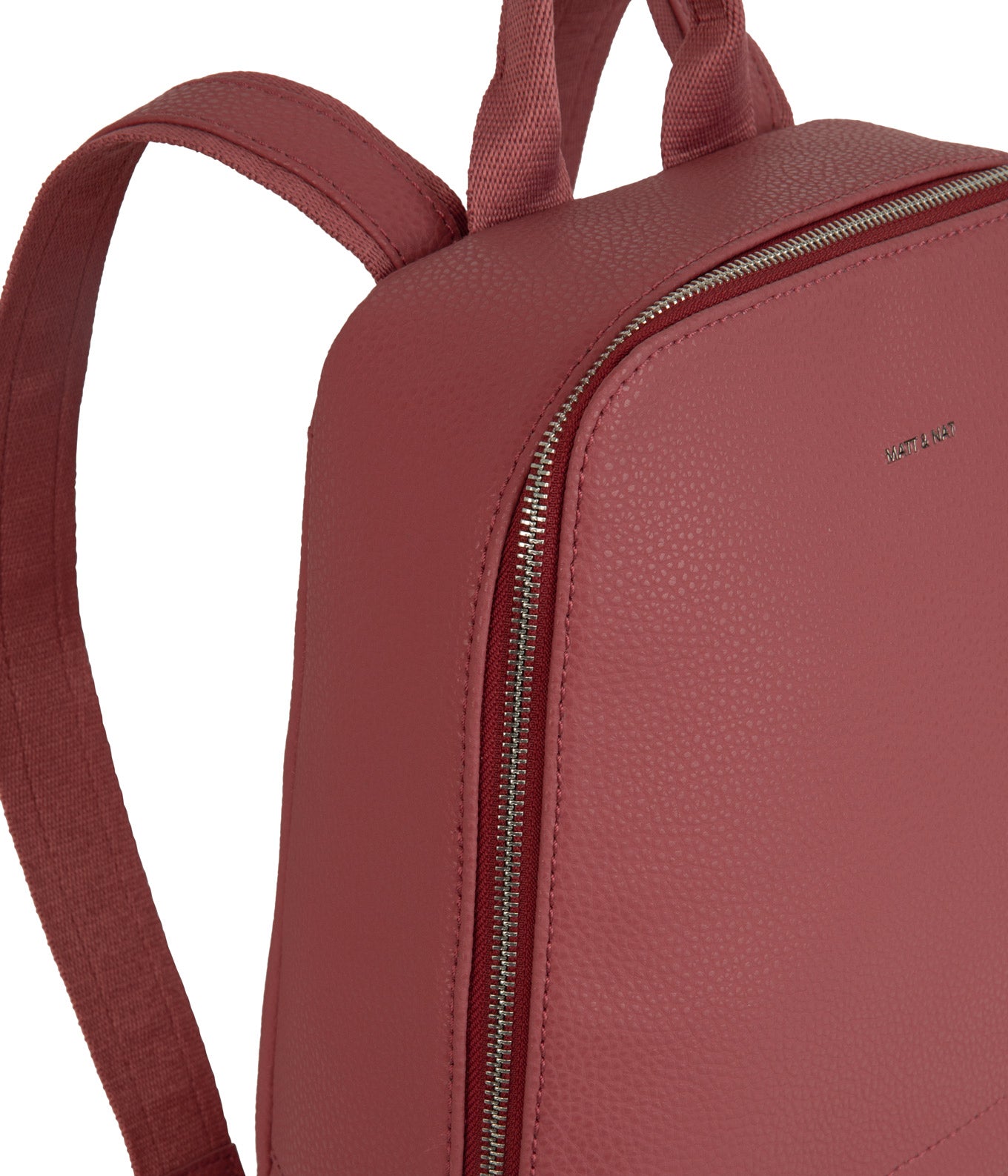 ELISE Vegan Backpack - Purity | Color: Red - variant::lychee