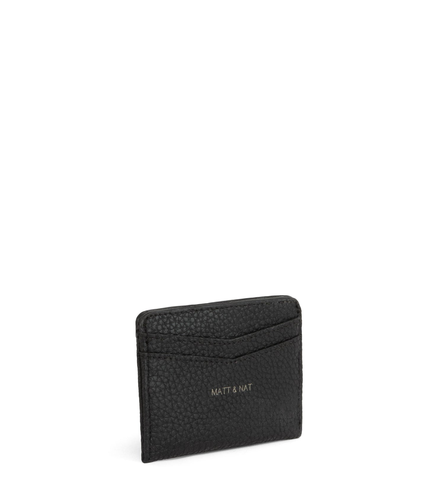 JUNYA Vegan Card Holder - Purity| Color: Black - variant::black