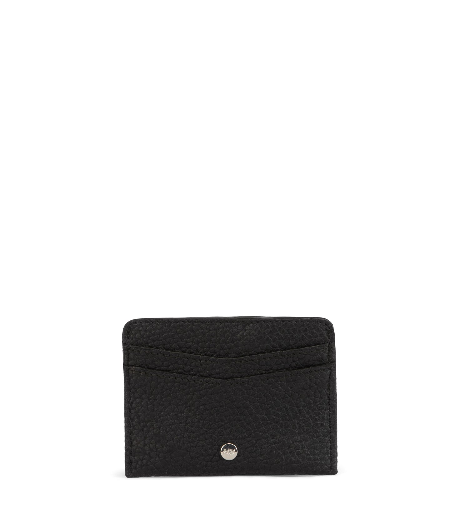 JUNYA Vegan Card Holder - Purity| Color: Black - variant::black