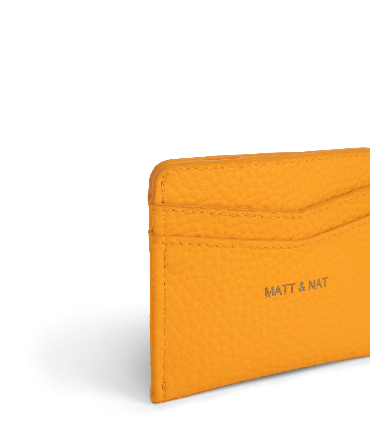 JUNYA Vegan Card Holder - Purity | Color: Orange - variant::arancia