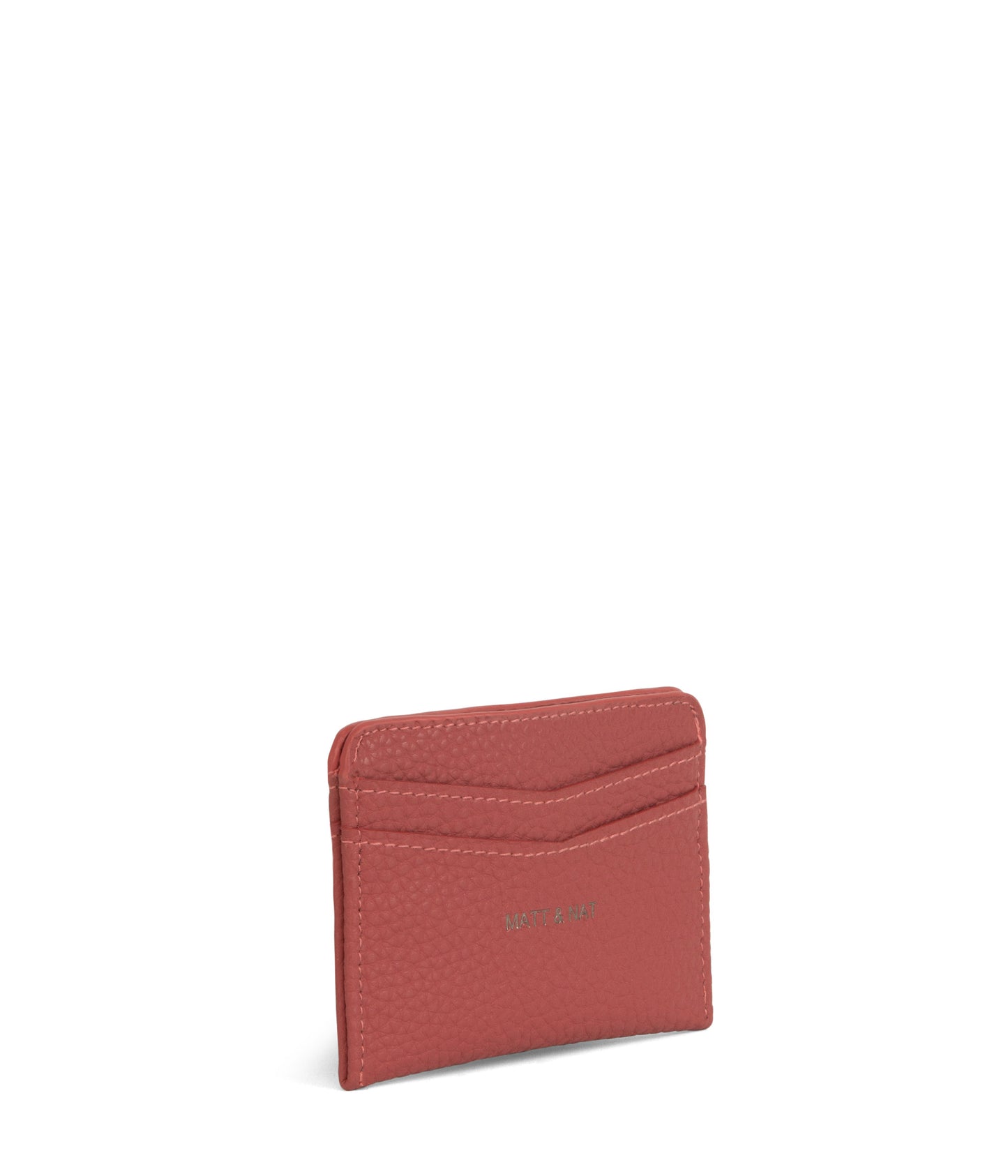 JUNYA Vegan Card Holder - Purity | Color: Red - variant::lychee