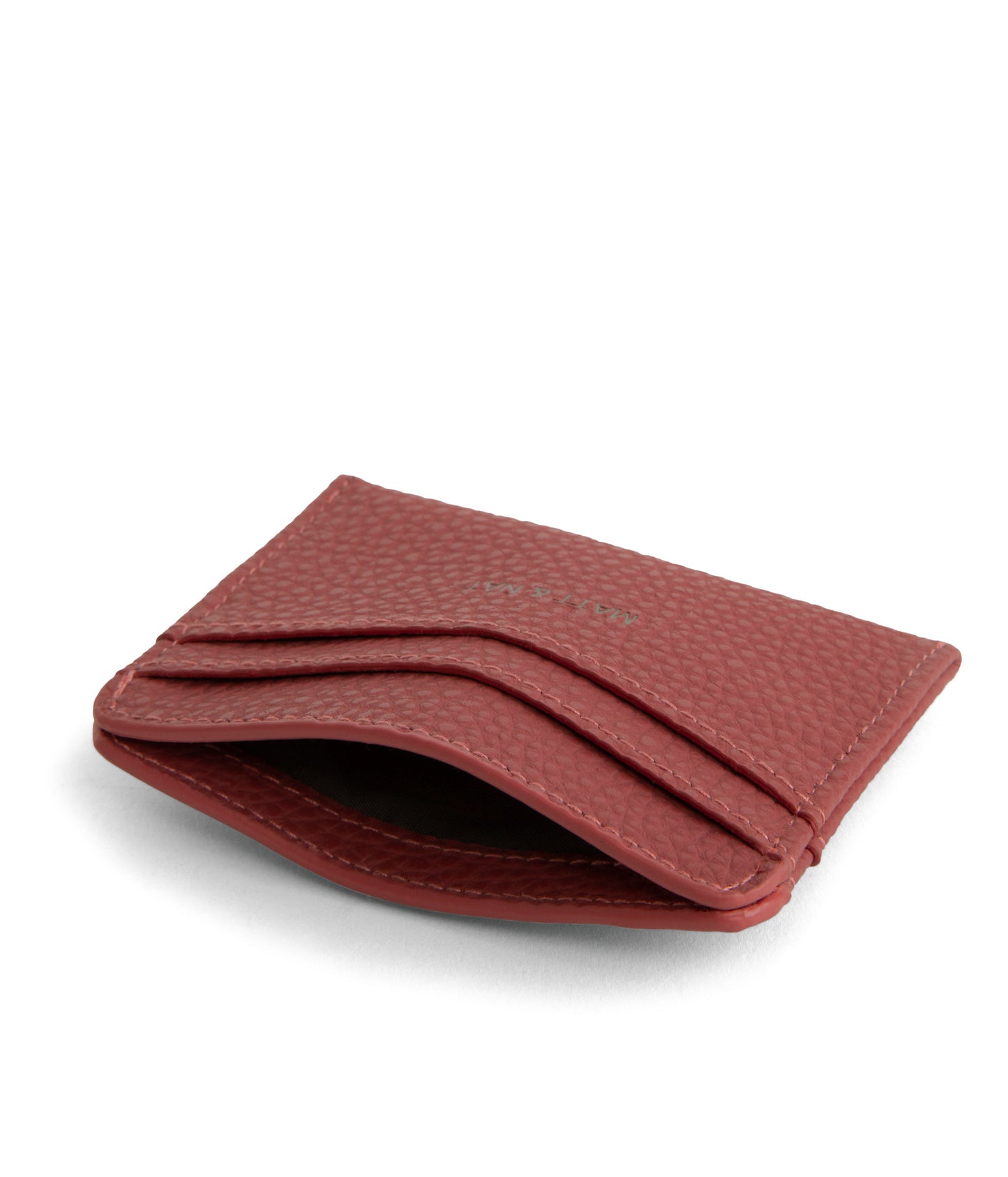 JUNYA Vegan Card Holder - Purity | Color: Red - variant::lychee