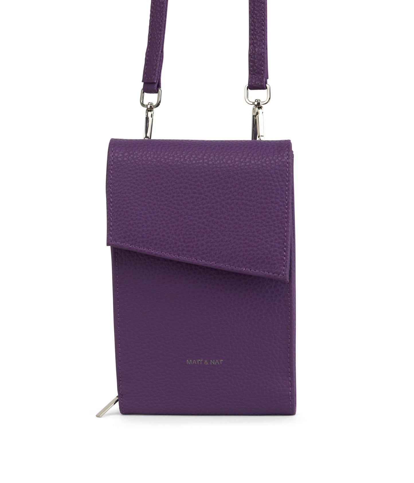 MET Vegan Crossbody Wallet - Purity | Color: Purple - variant::violet