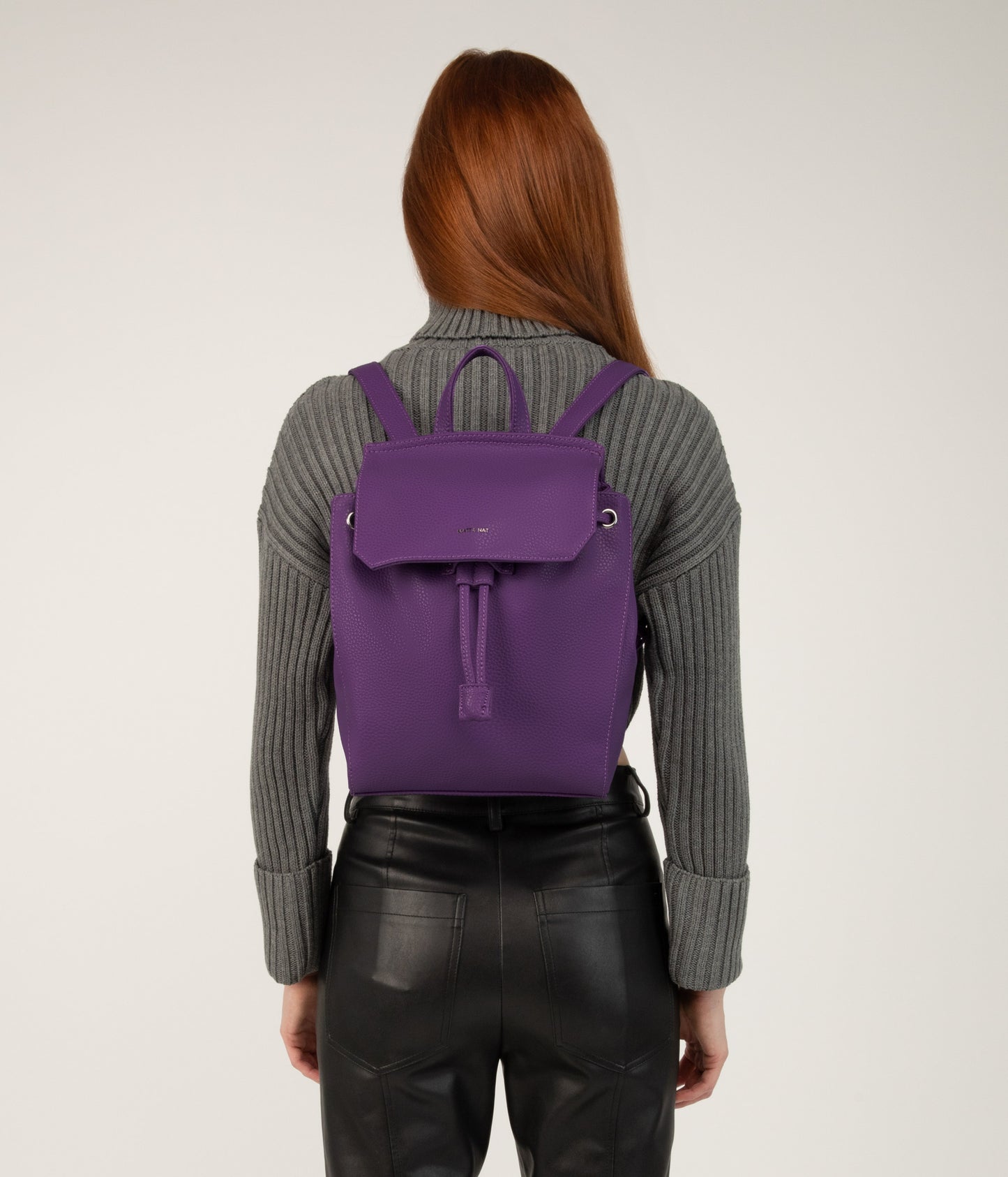 MUMBAI MED Vegan Backpack - Purity | Color: Purple - variant::violet