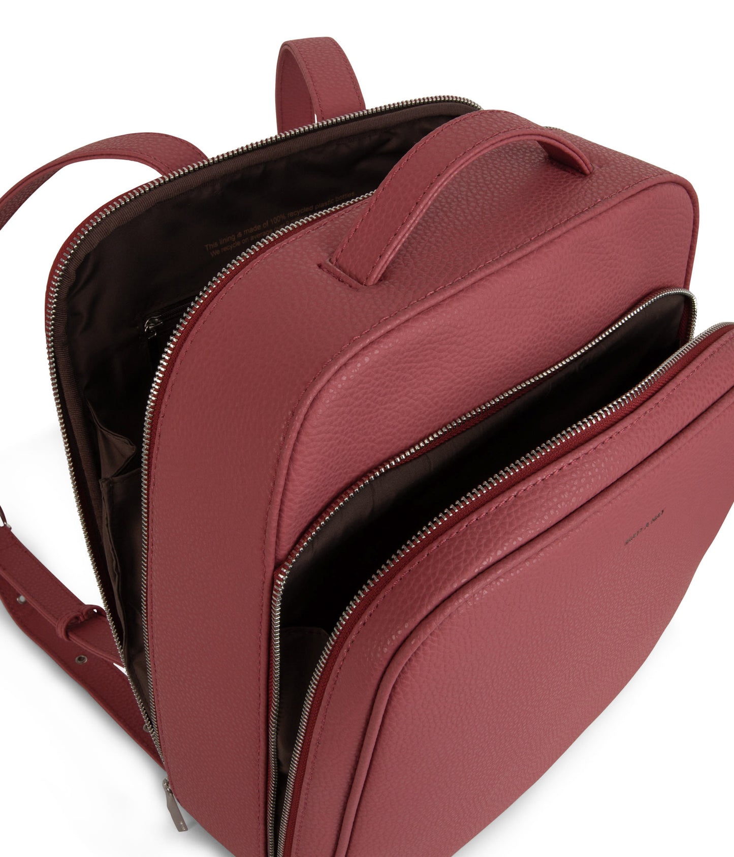 NAVA Vegan Backpack - Purity | Color: Red - variant::lychee