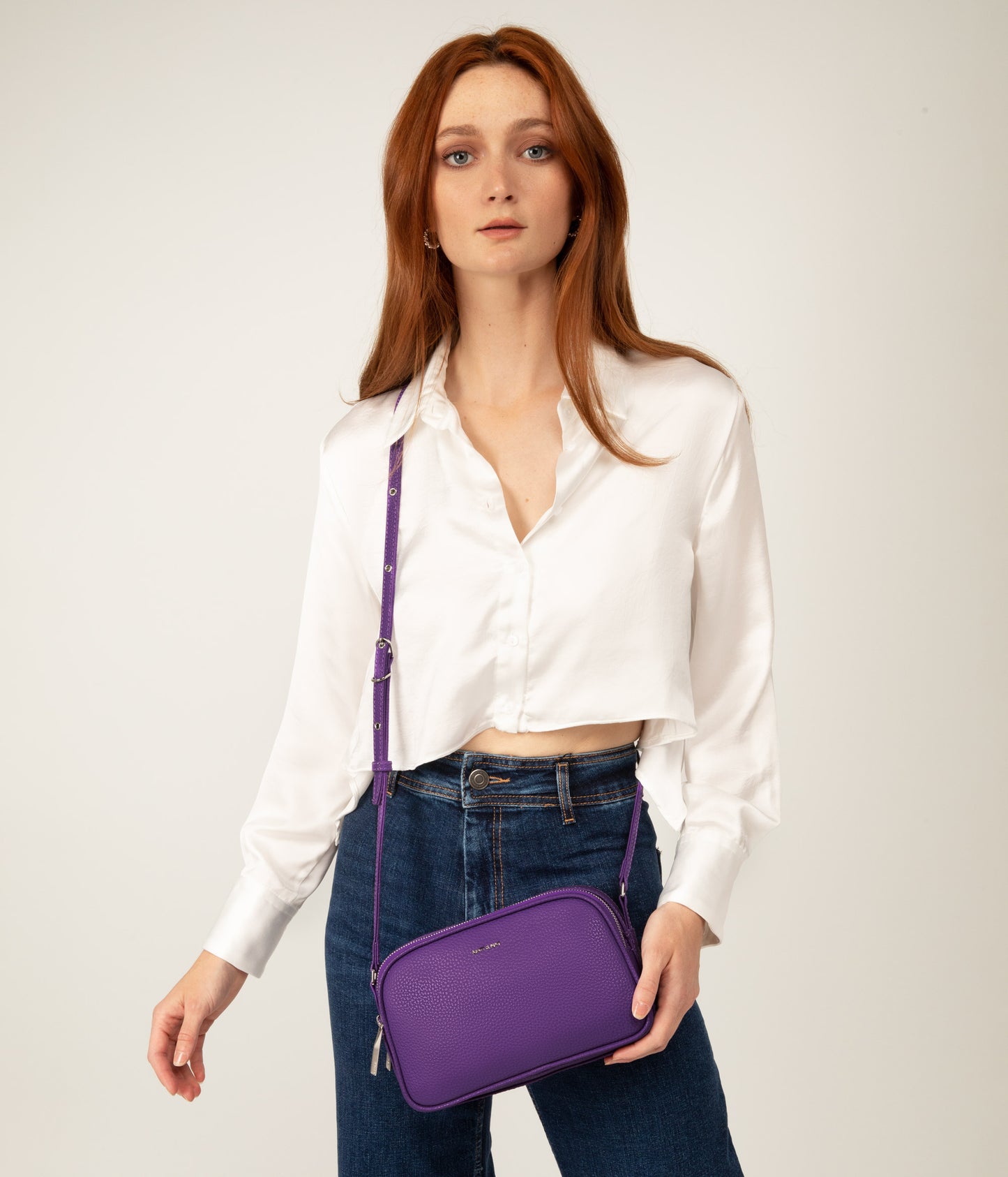 PAIR Vegan Crossbody Bag - Purity | Color: Blue - variant::galaxy