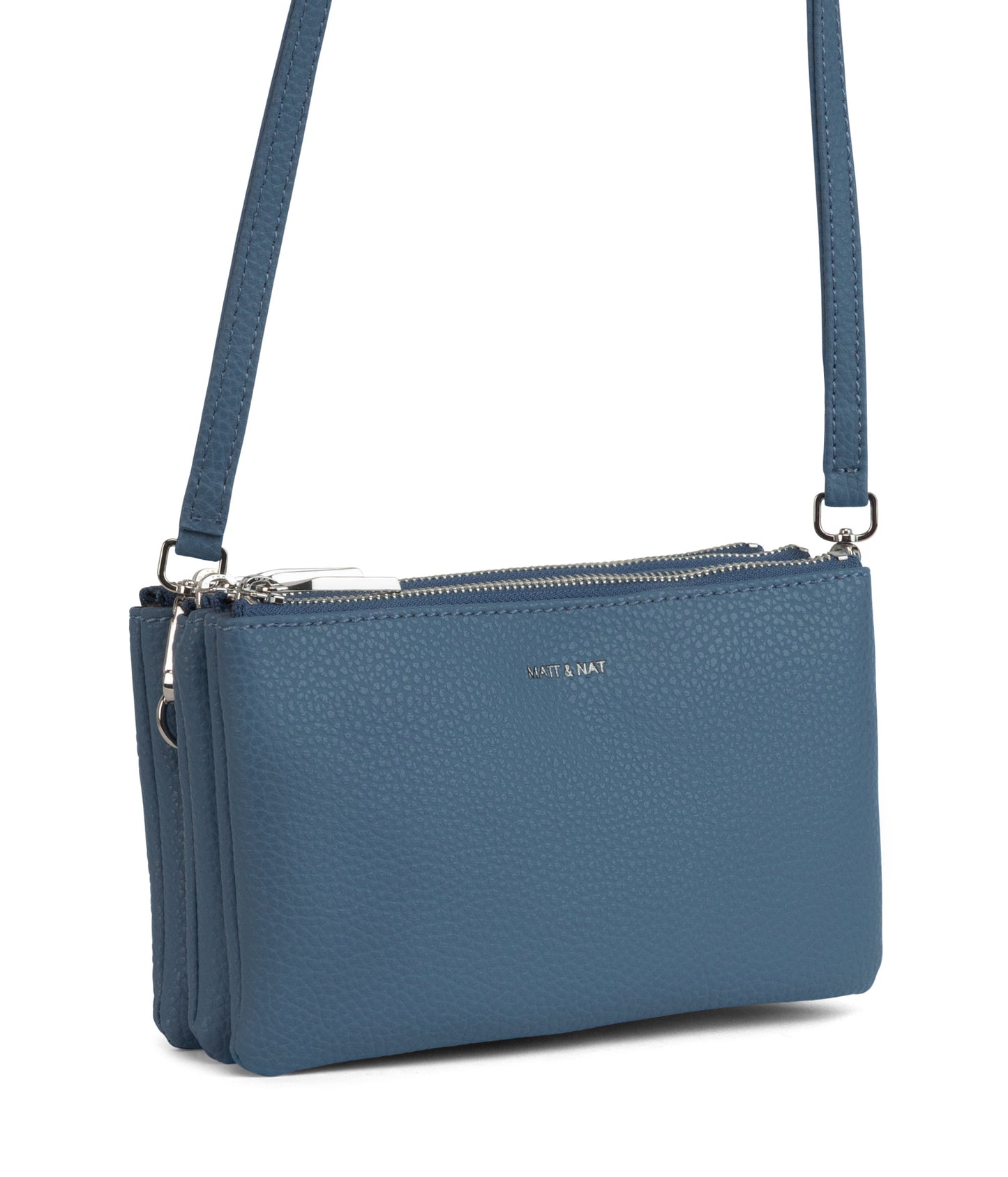 TRIPLET Vegan Crossbody Bag - Purity | Color: Blue - variant::galaxy