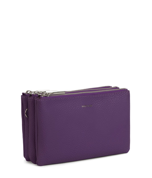 TRIPLET Vegan Crossbody Bag - Purity | Color: Purple - variant::violet