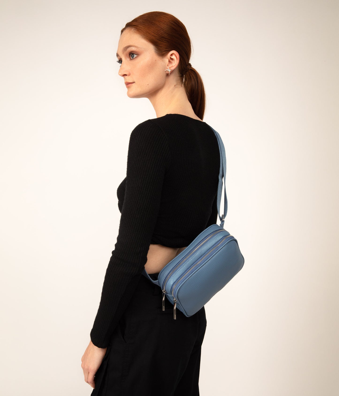 VEDI Vegan Belt Bag - Purity | Color: Blue - variant::galaxy