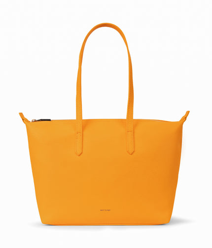 ABBI Vegan Tote Bag - Purity | Color: Orange - variant::arancia
