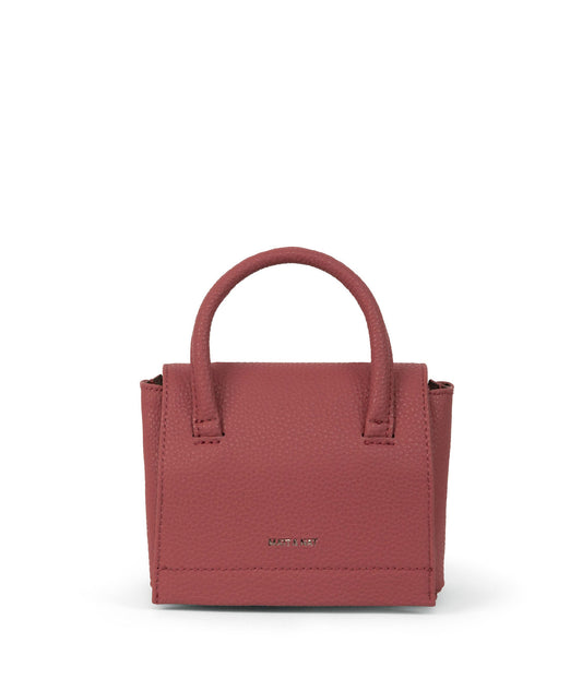 ADEL MICRO Vegan Satchel - Purity | Color: Red - variant::lychee