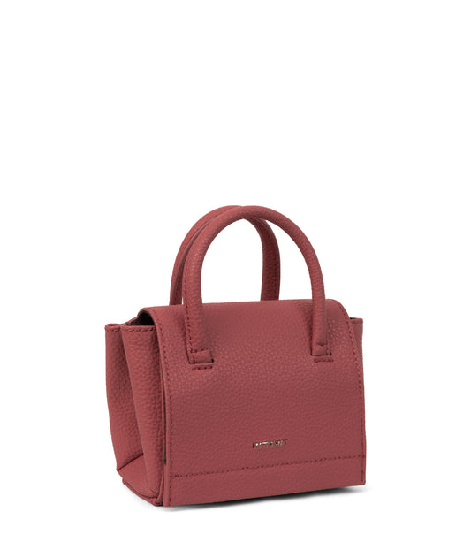 ADEL MICRO Vegan Satchel - Purity | Color: Red - variant::lychee