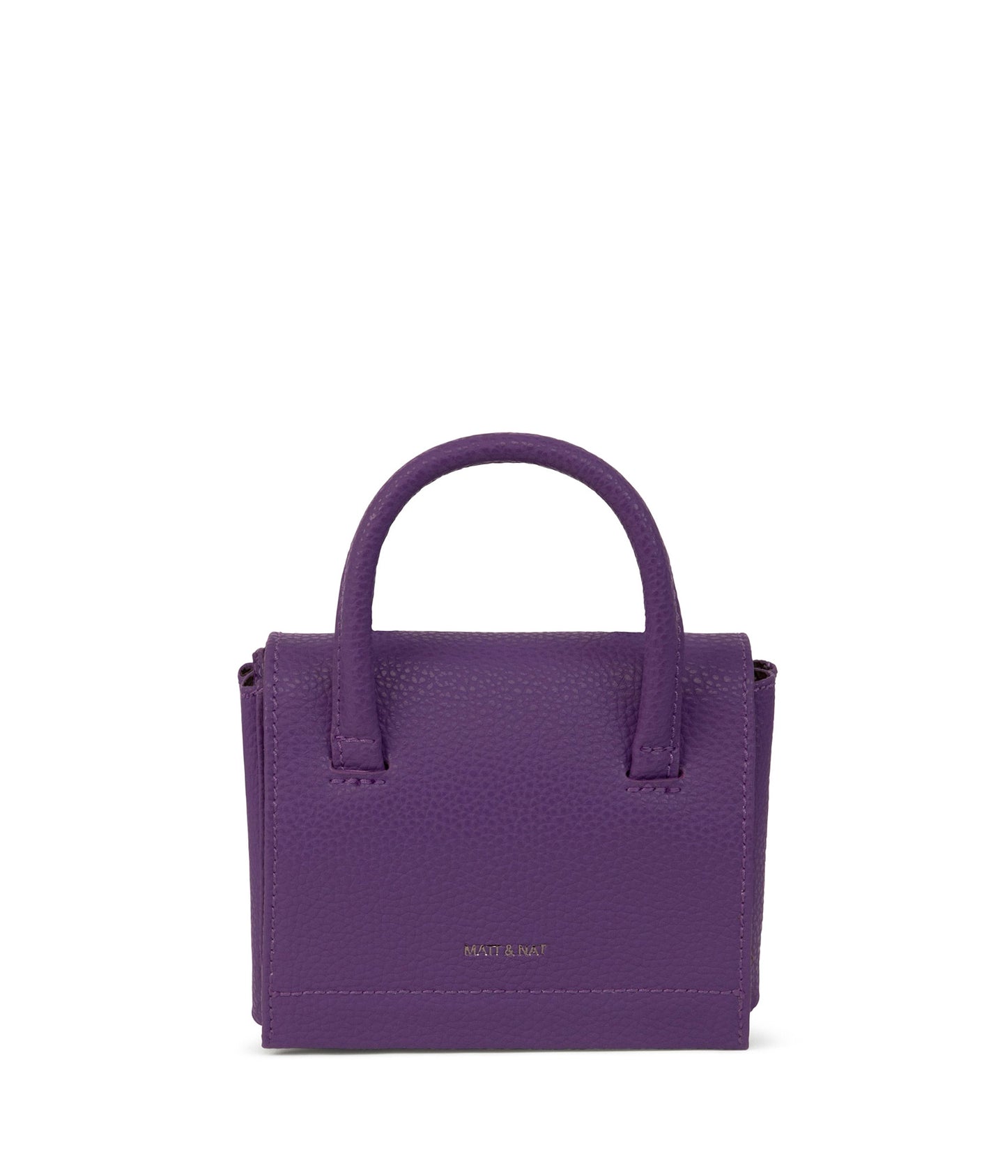 ADEL MICRO Vegan Satchel - Purity | Color: Purple - variant::violet