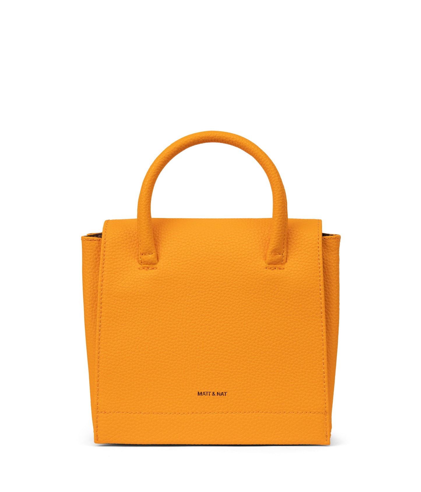 ADELSM Small Vegan Satchel - Purity | Color: Orange - variant::arancia