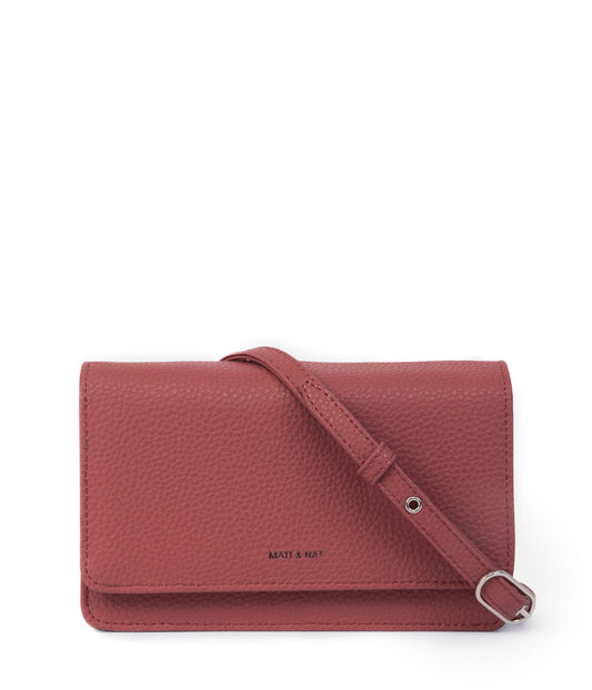 BEE Vegan Crossbody Bag - Purity | Color: Red - variant::lychee