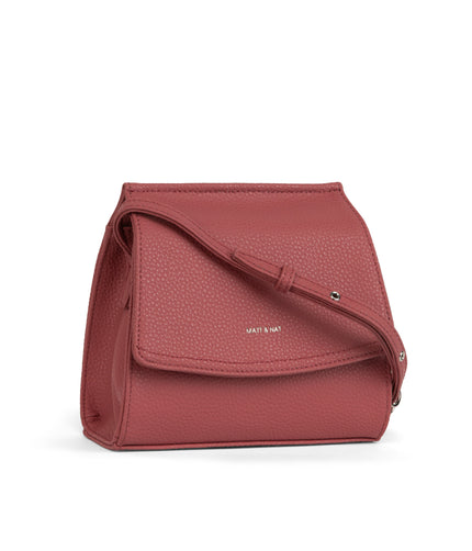 ERIKA Vegan Crossbody Bag - Purity | Color: Red - variant::lychee