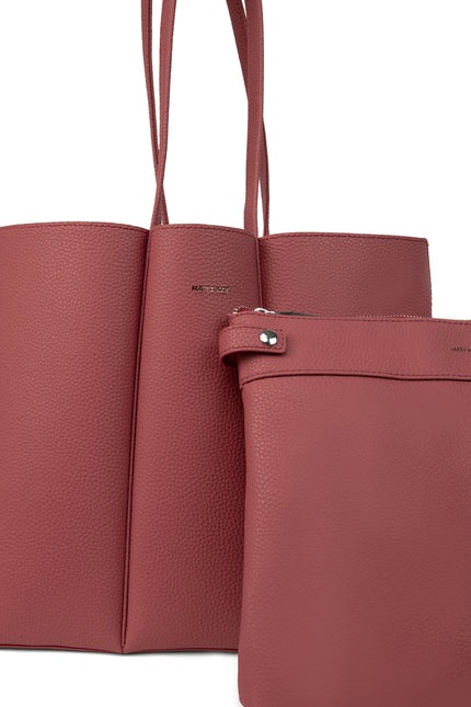 HYDE Vegan Tote Bag - Purity | Color: Red - variant::lychee