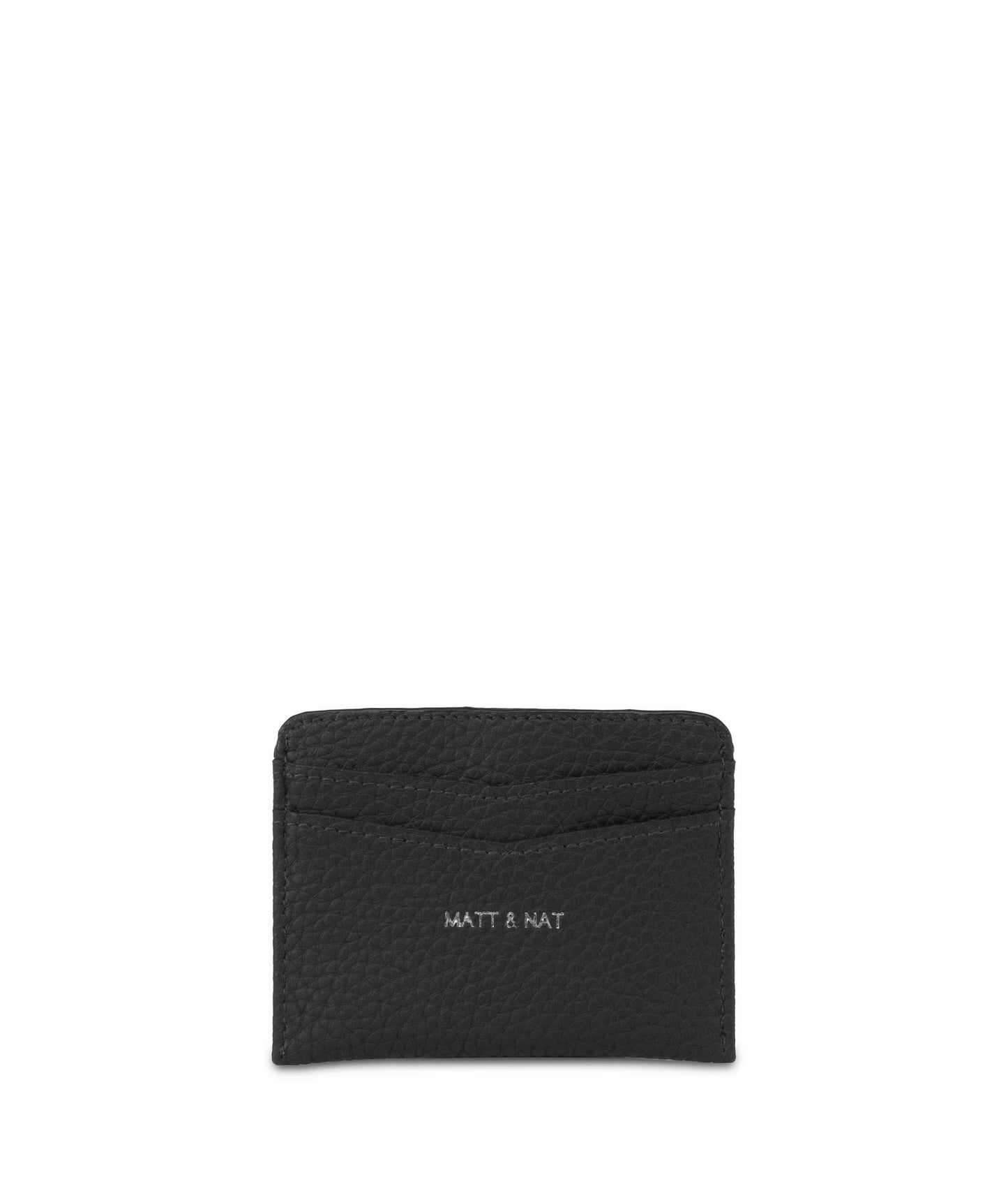 JUNYA Vegan Card Holder - Purity| Color: Black - variant::black