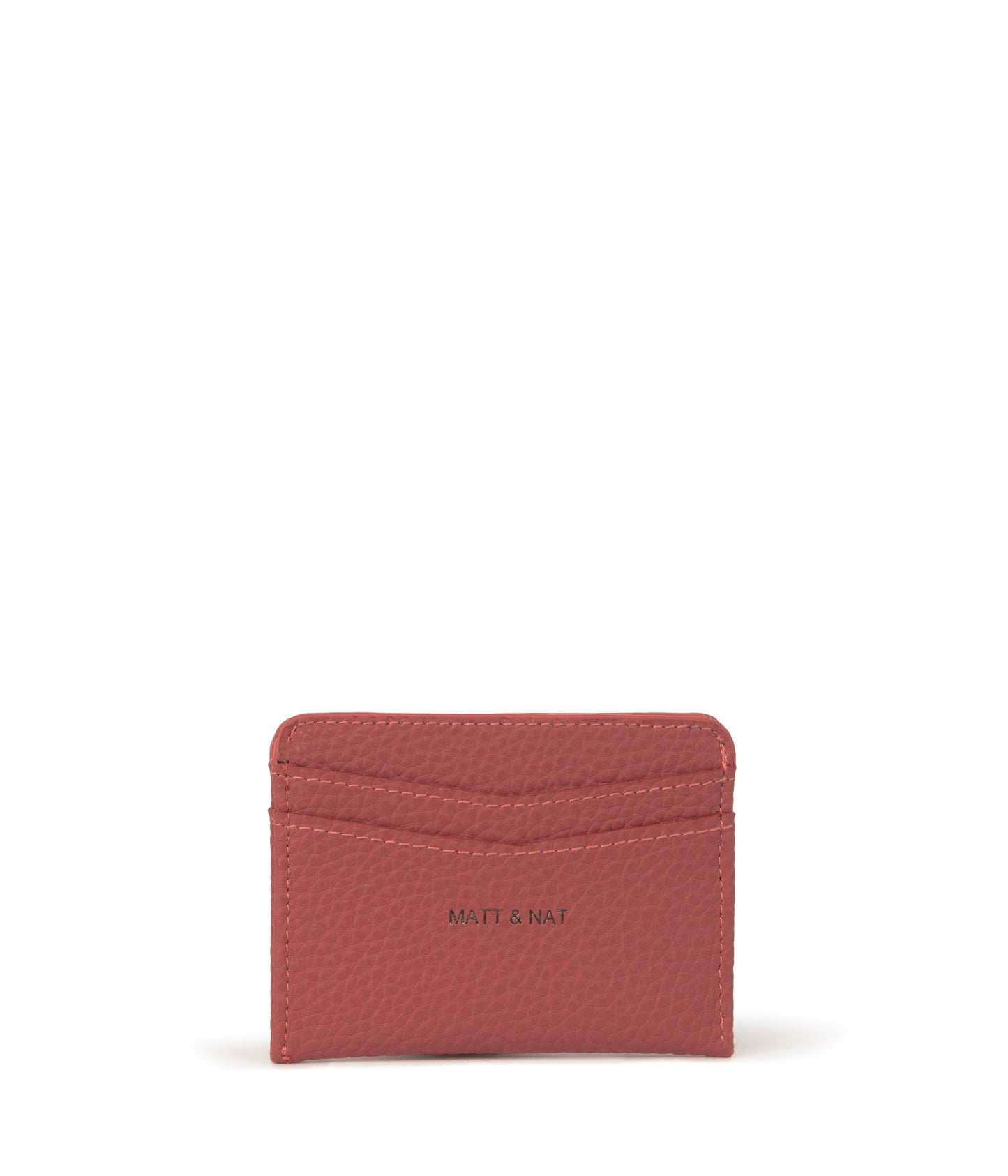 JUNYA Vegan Card Holder - Purity | Color: Red - variant::lychee